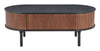 Koriana Coffee Table Black & Walnut - Cozy Roots Decor