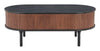 Koriana Coffee Table Black & Walnut - Cozy Roots Decor