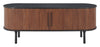 Koriana Entertainment Stand Black & Walnut - Cozy Roots Decor