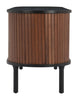 Koriana Entertainment Stand Black & Walnut - Cozy Roots Decor