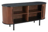 Koriana Sideboard Black & Walnut - Cozy Roots Decor