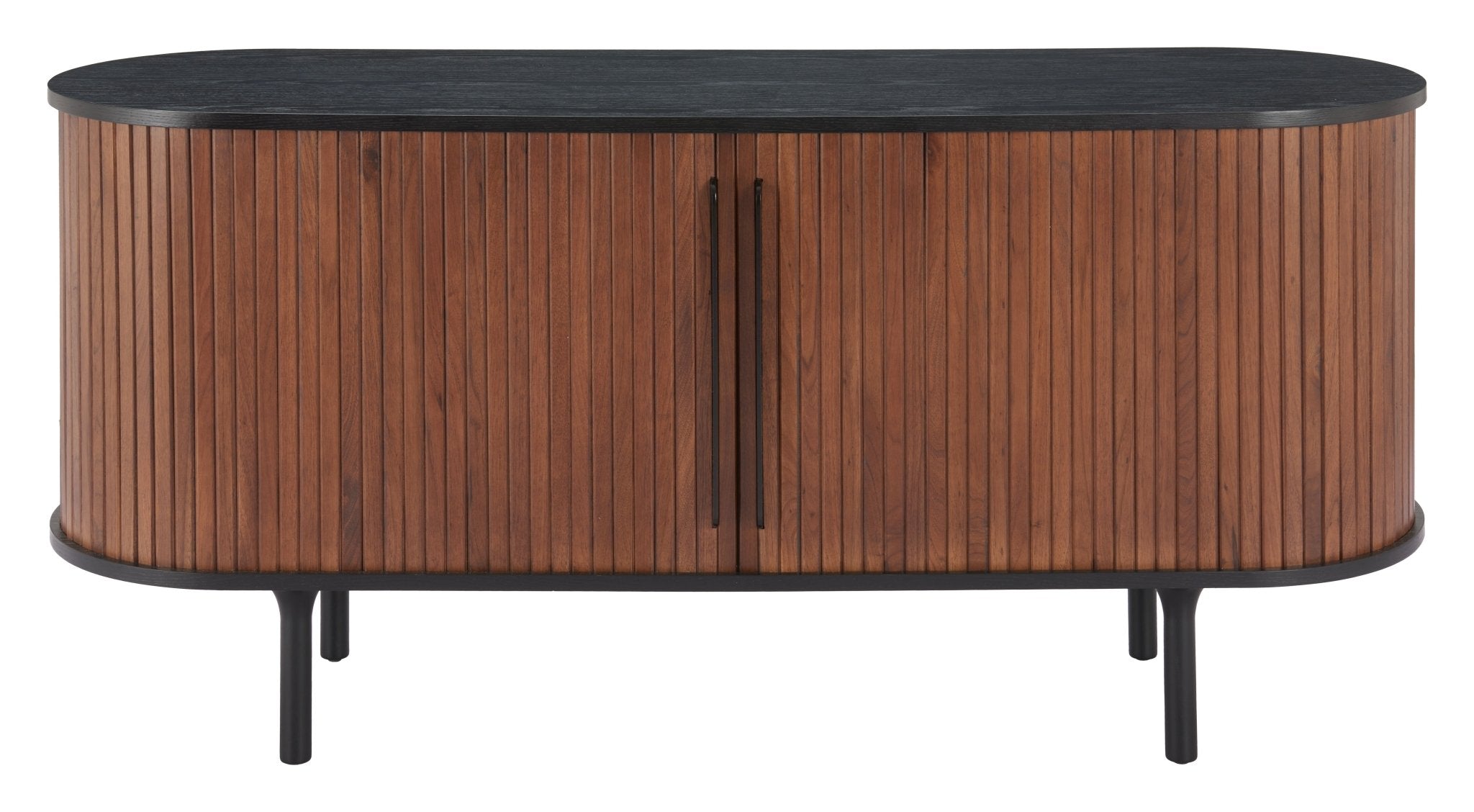 Koriana Sideboard Black & Walnut - Cozy Roots Decor