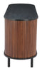 Koriana Sideboard Black & Walnut - Cozy Roots Decor