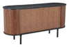 Koriana Sideboard Black & Walnut - Cozy Roots Decor