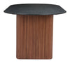 Lassig Dining Table Black & Walnut - Cozy Roots Decor