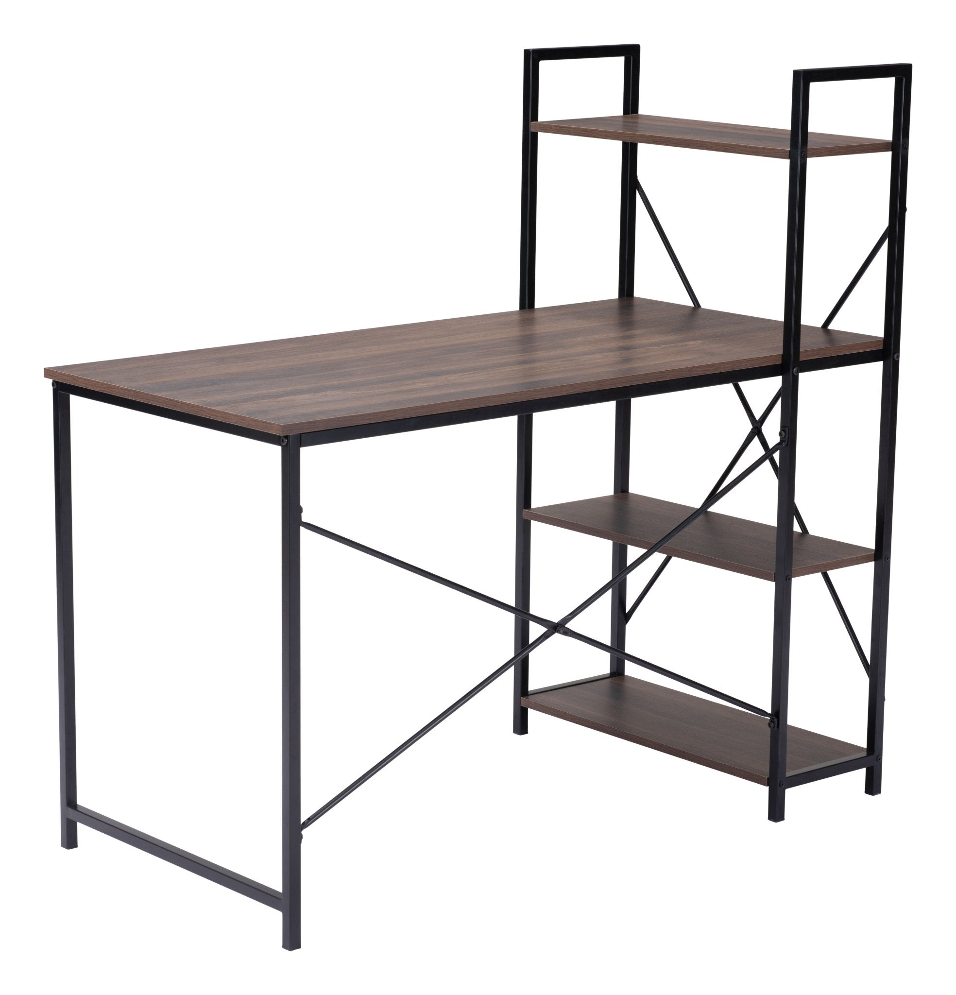 Lebanon Desk Brown & Black - Cozy Roots Decor