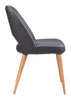 Leith Dining Chair (Set of 2) Black - Cozy Roots Decor
