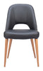 Leith Dining Chair (Set of 2) Black - Cozy Roots Decor