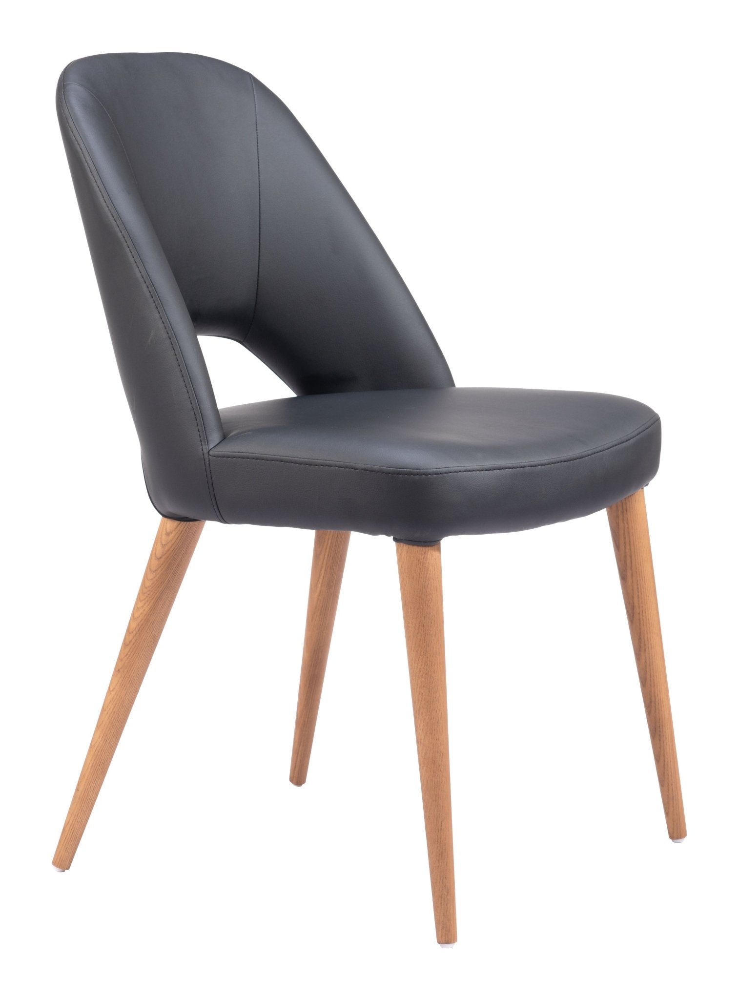 Leith Dining Chair (Set of 2) Black - Cozy Roots Decor