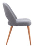 Leith Dining Chair (Set of 2) Gray - Cozy Roots Decor