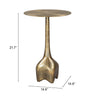 Lexi Side Table Antique Brass - Cozy Roots Decor