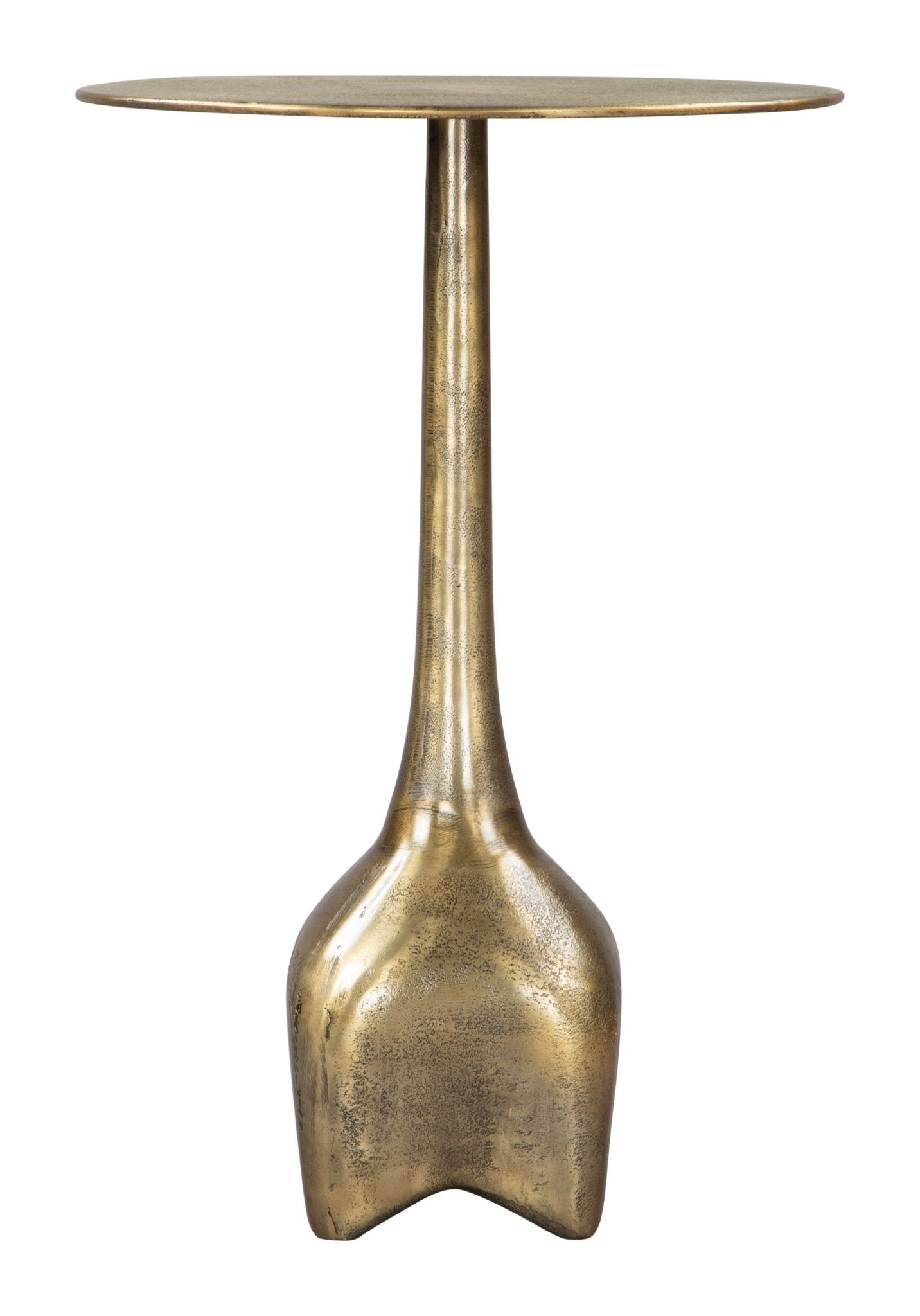 Lexi Side Table Antique Brass - Cozy Roots Decor