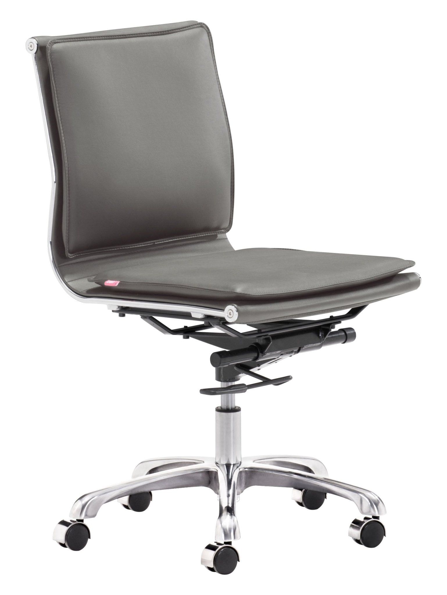 Lider Plus Armless Office Chair Gray - Cozy Roots Decor