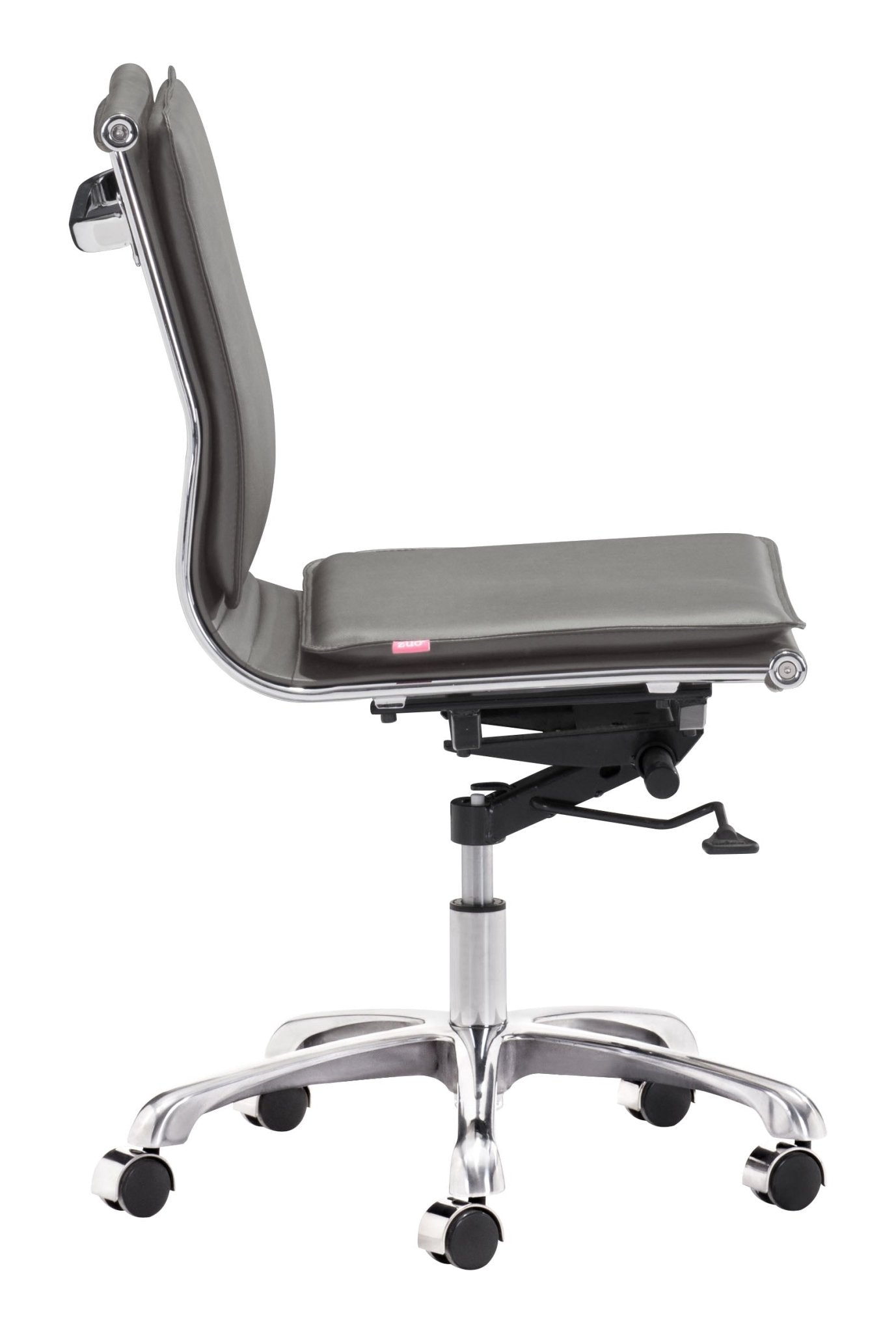 Lider Plus Armless Office Chair Gray - Cozy Roots Decor
