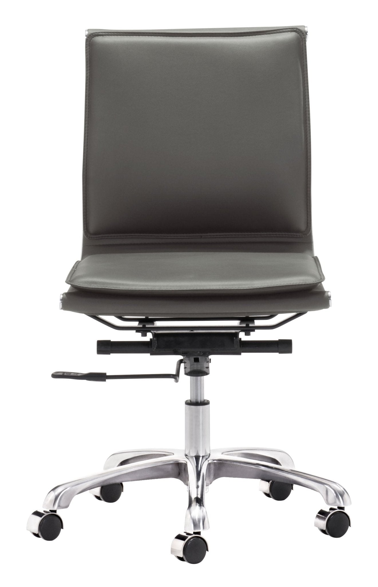 Lider Plus Armless Office Chair Gray - Cozy Roots Decor