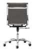 Lider Plus Armless Office Chair Gray - Cozy Roots Decor