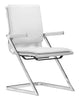 Lider Plus Conference Chair (Set of 2) White - Cozy Roots Decor