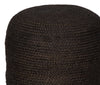 Lillian Ottoman Black - Cozy Roots Decor