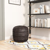 Lillian Ottoman Black - Cozy Roots Decor