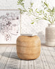 Lillian Ottoman Natural - Cozy Roots Decor