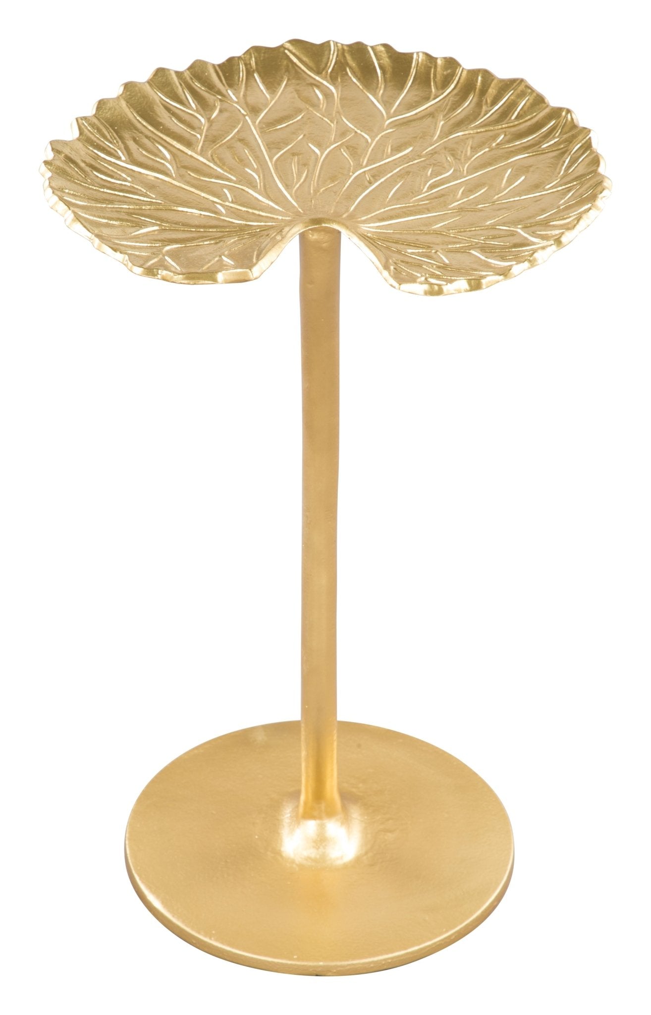 Lily Side Table Gold - Cozy Roots Decor