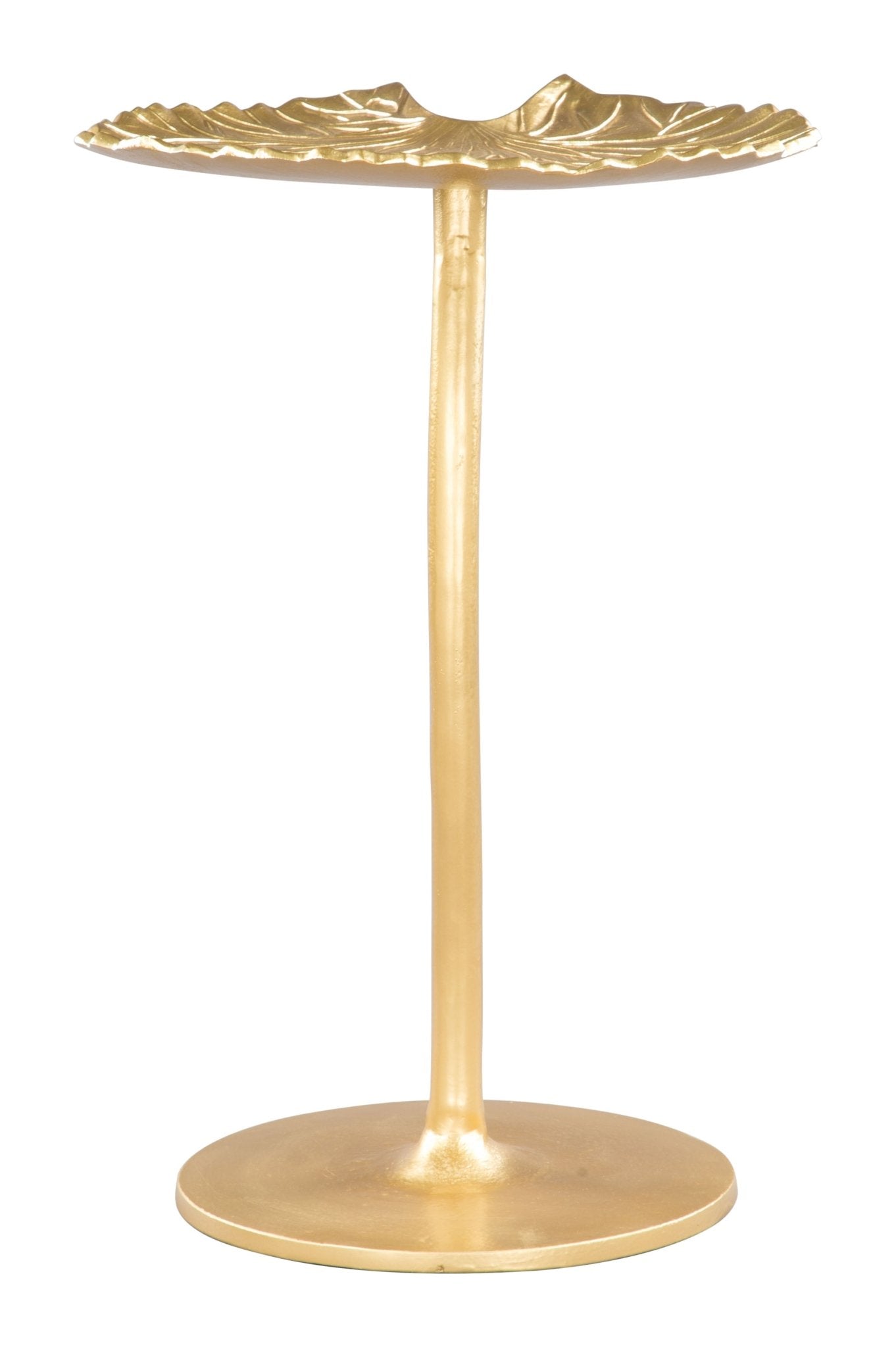 Lily Side Table Gold - Cozy Roots Decor