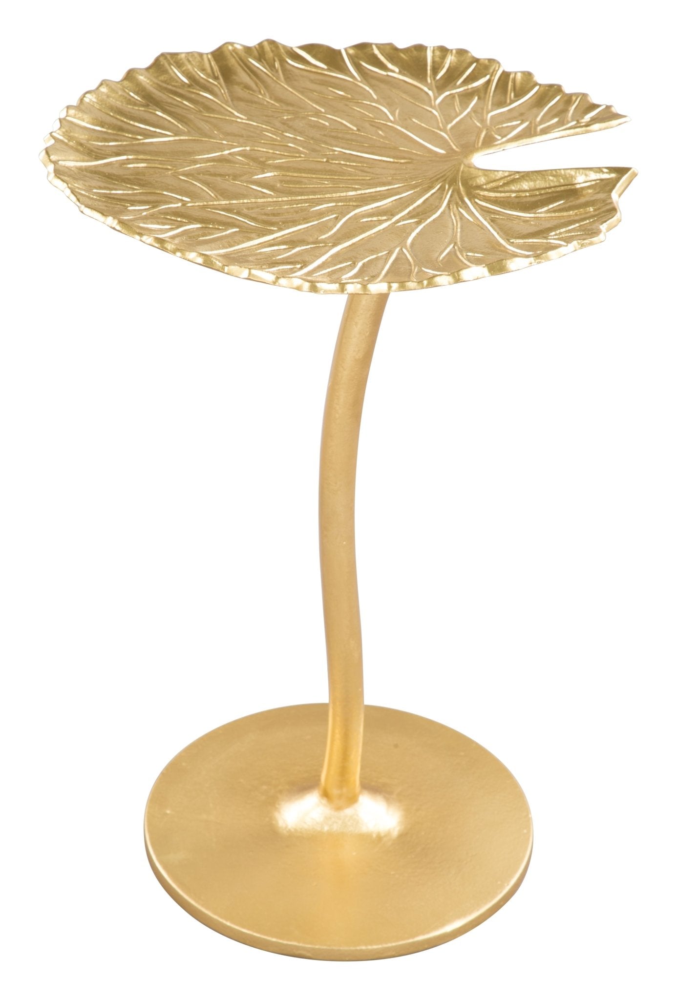 Lily Side Table Gold - Cozy Roots Decor