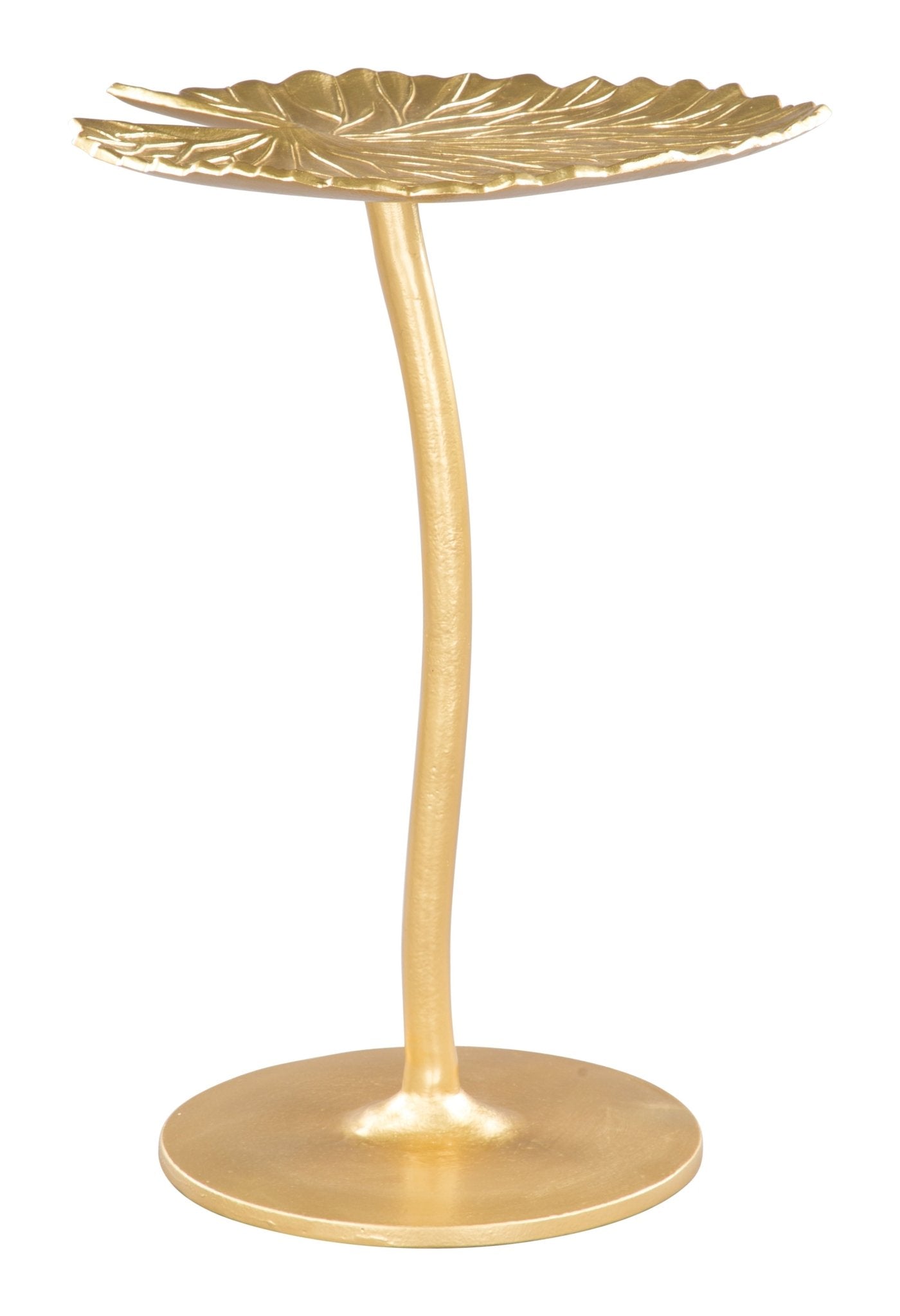 Lily Side Table Gold - Cozy Roots Decor