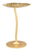 Lily Side Table Gold - Cozy Roots Decor