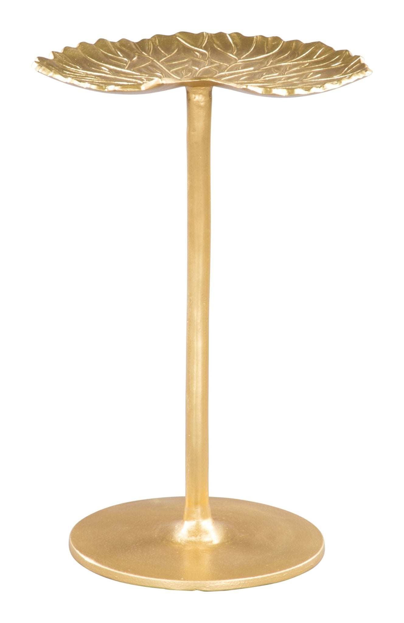Lily Side Table Gold - Cozy Roots Decor