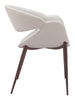 Limay Dining Chair (Set of 2) Beige & Walnut - Cozy Roots Decor