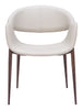 Limay Dining Chair (Set of 2) Beige & Walnut - Cozy Roots Decor