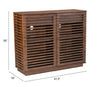 Linea Cabinet Walnut - Cozy Roots Decor