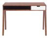 Linea Desk Walnut - Cozy Roots Decor
