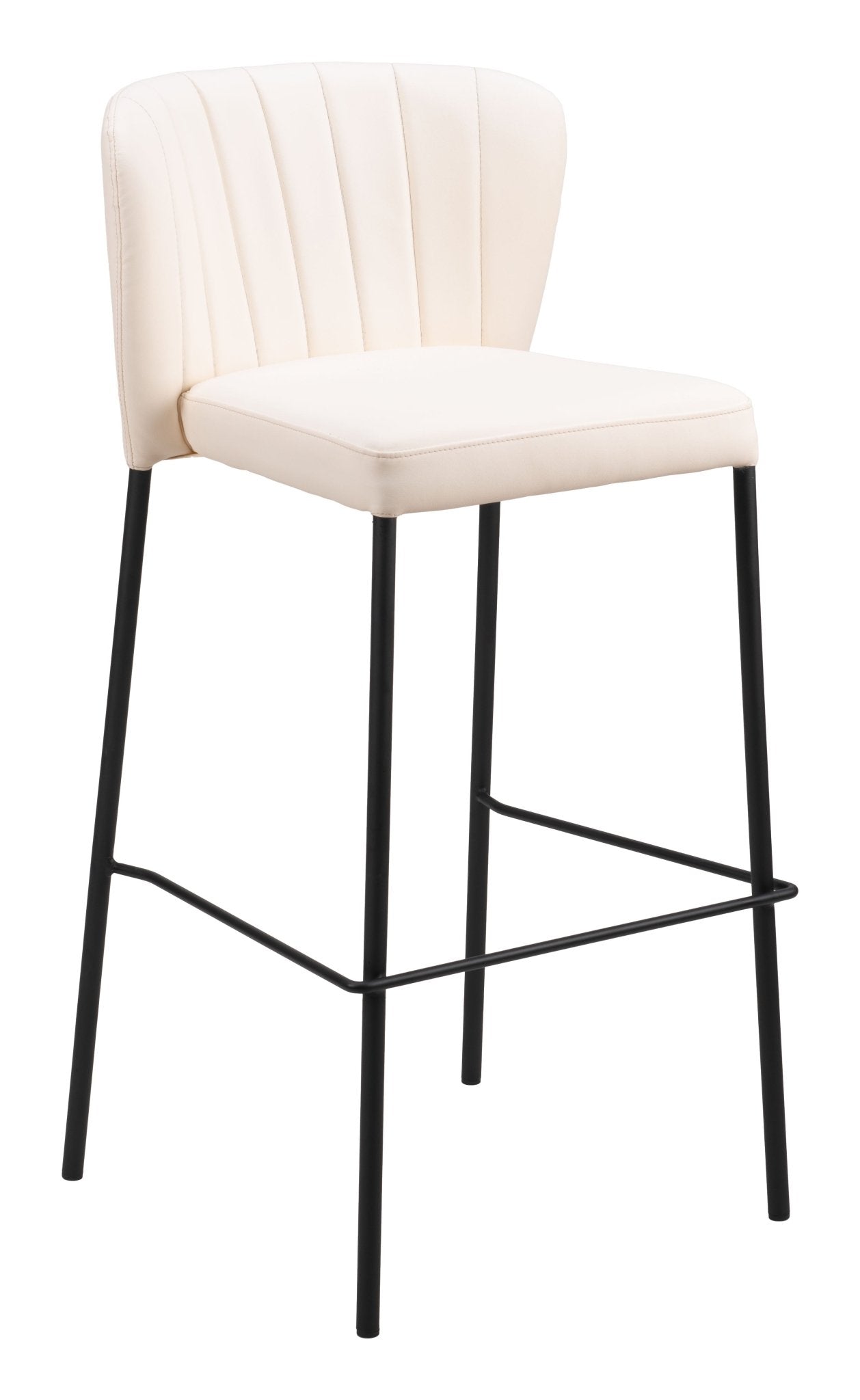 Linz Barstool (Set of 2) Cream - Cozy Roots Decor
