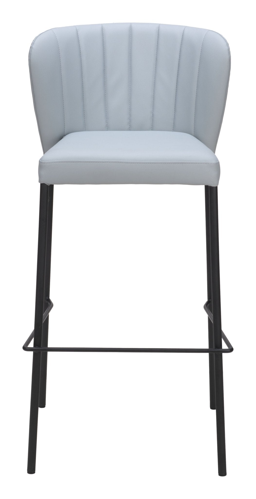 Linz Barstool (Set of 2) Gray - Cozy Roots Decor