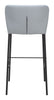 Linz Barstool (Set of 2) Gray - Cozy Roots Decor