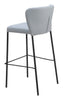 Linz Barstool (Set of 2) Gray - Cozy Roots Decor