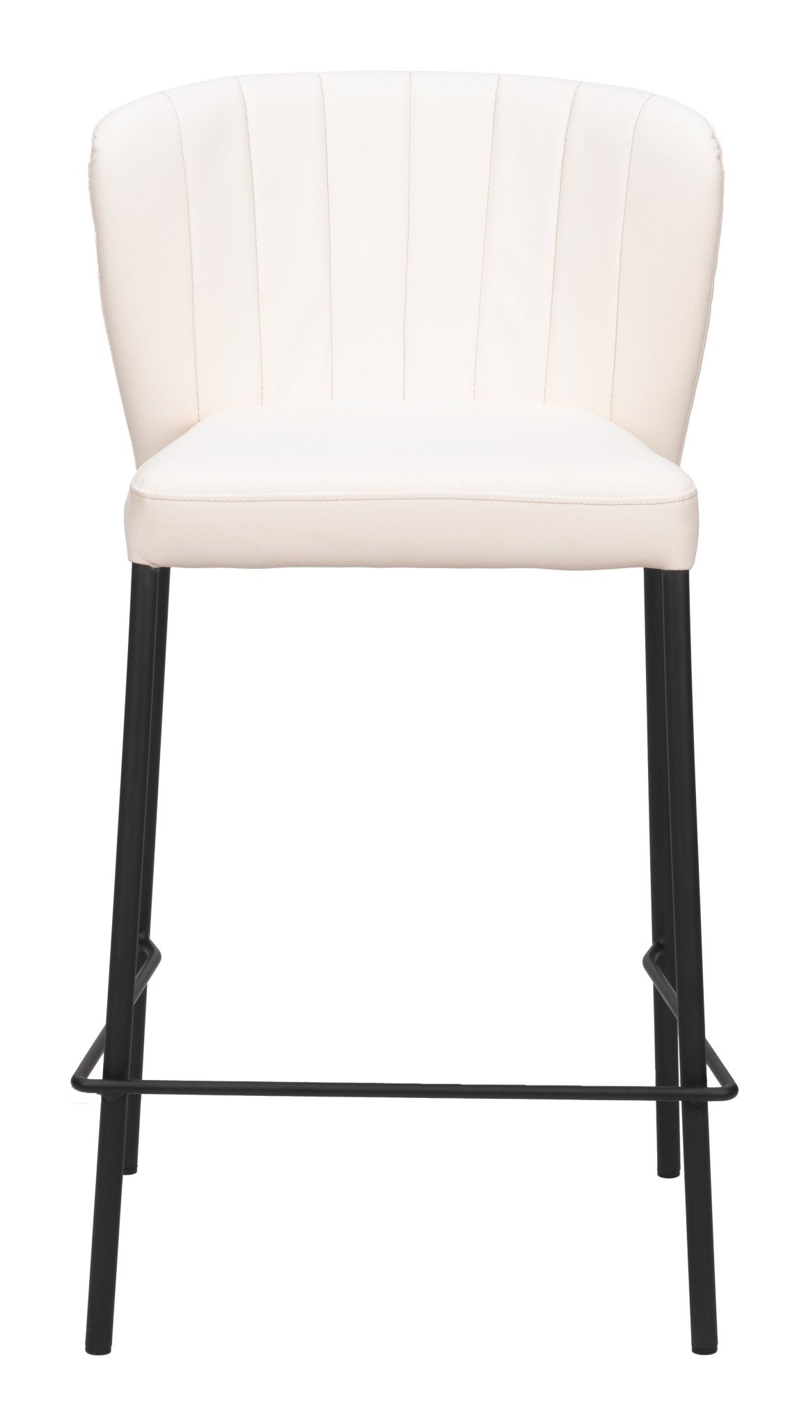 Linz Counter Stool (Set of 2) Cream - Cozy Roots Decor
