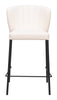Linz Counter Stool (Set of 2) Cream - Cozy Roots Decor
