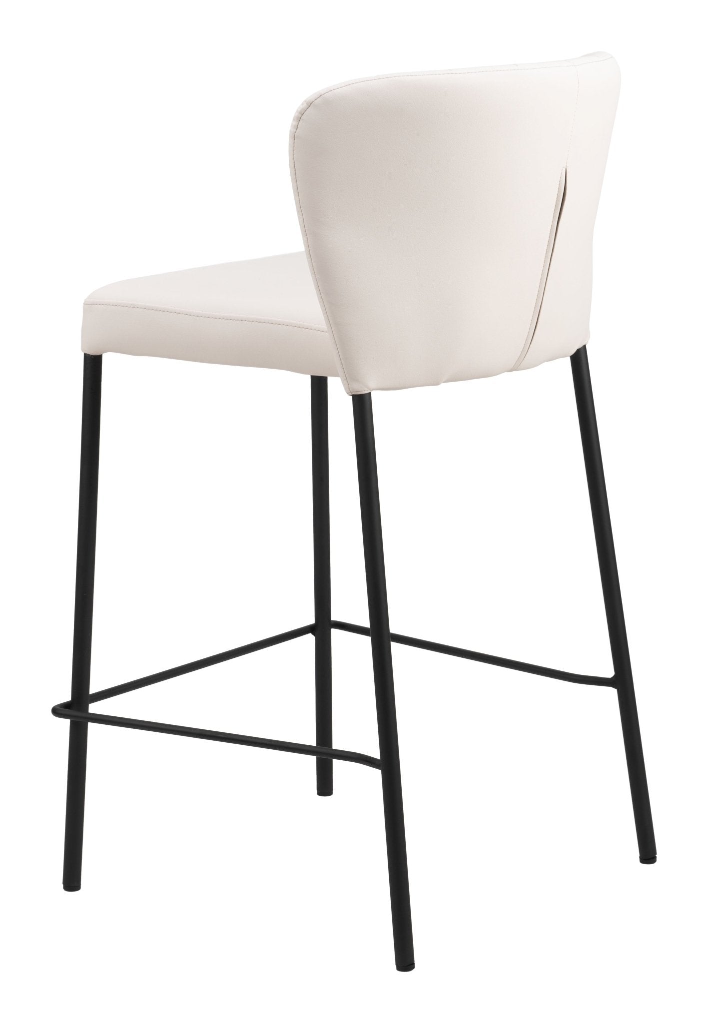 Linz Counter Stool (Set of 2) Cream - Cozy Roots Decor