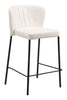 Linz Counter Stool (Set of 2) Cream - Cozy Roots Decor