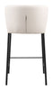 Linz Counter Stool (Set of 2) Cream - Cozy Roots Decor