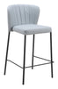 Linz Counter Stool (Set of 2) Gray - Cozy Roots Decor