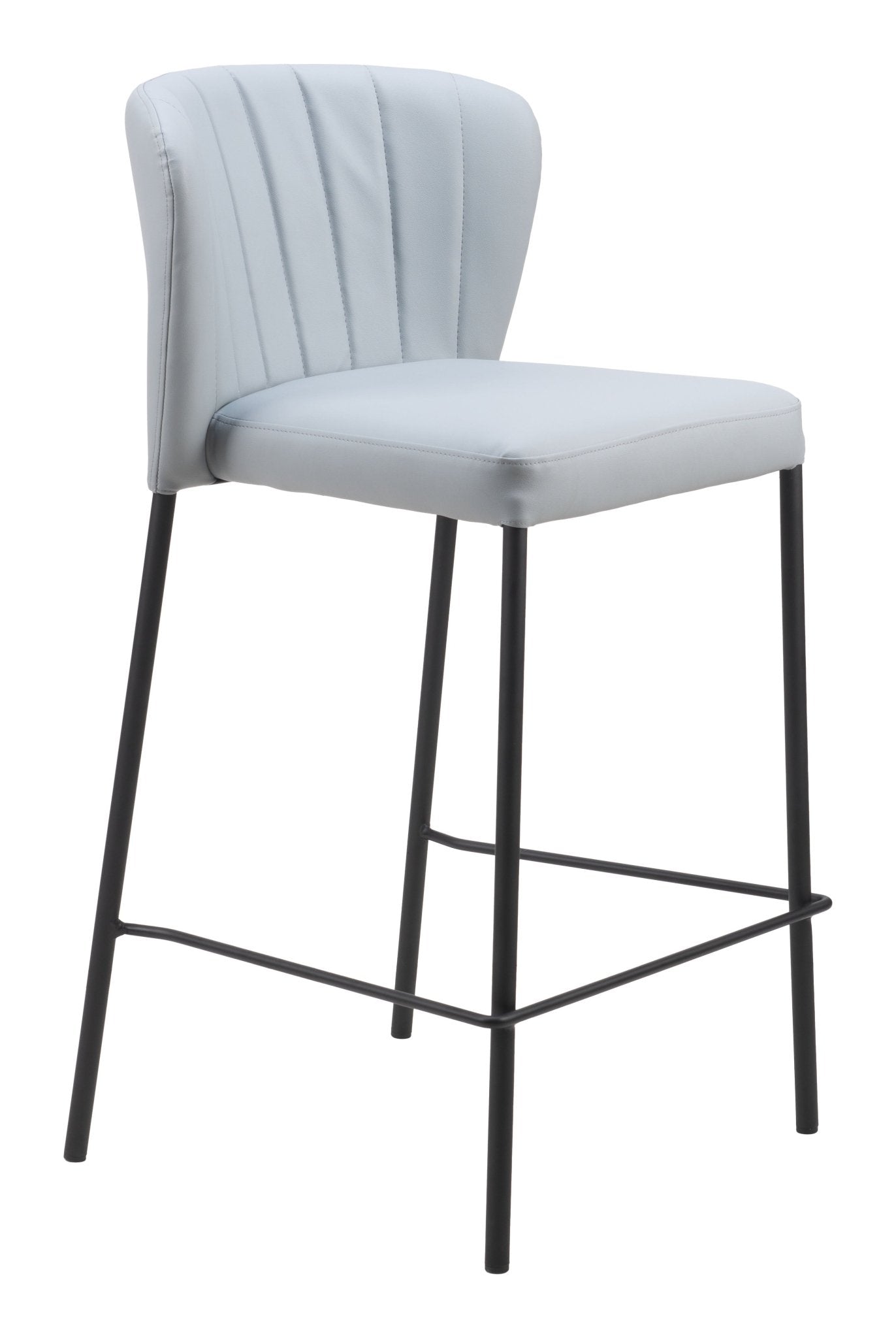 Linz Counter Stool (Set of 2) Gray - Cozy Roots Decor