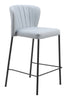 Linz Counter Stool (Set of 2) Gray - Cozy Roots Decor