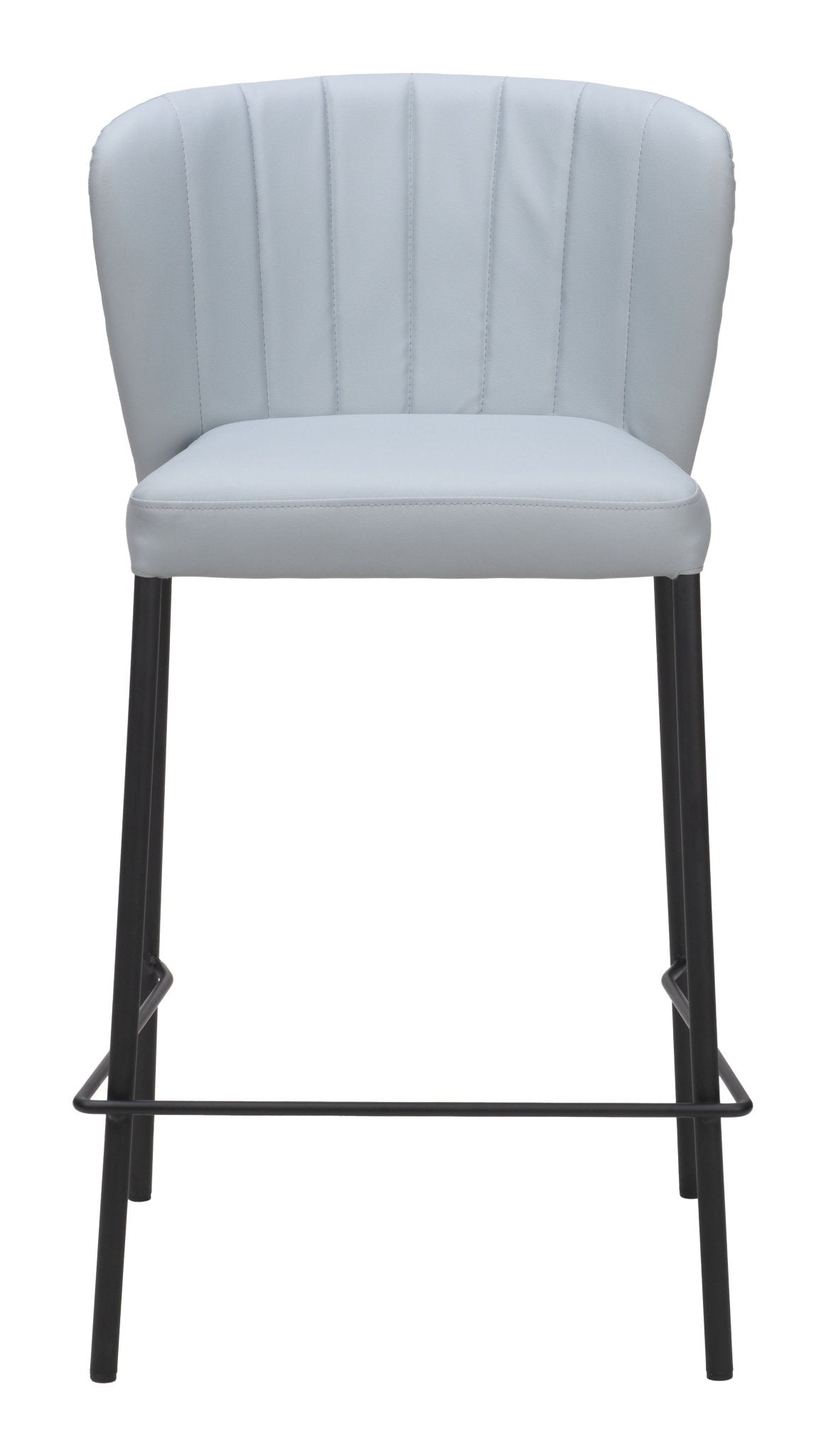 Linz Counter Stool (Set of 2) Gray - Cozy Roots Decor