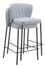 Linz Counter Stool (Set of 2) Gray - Cozy Roots Decor