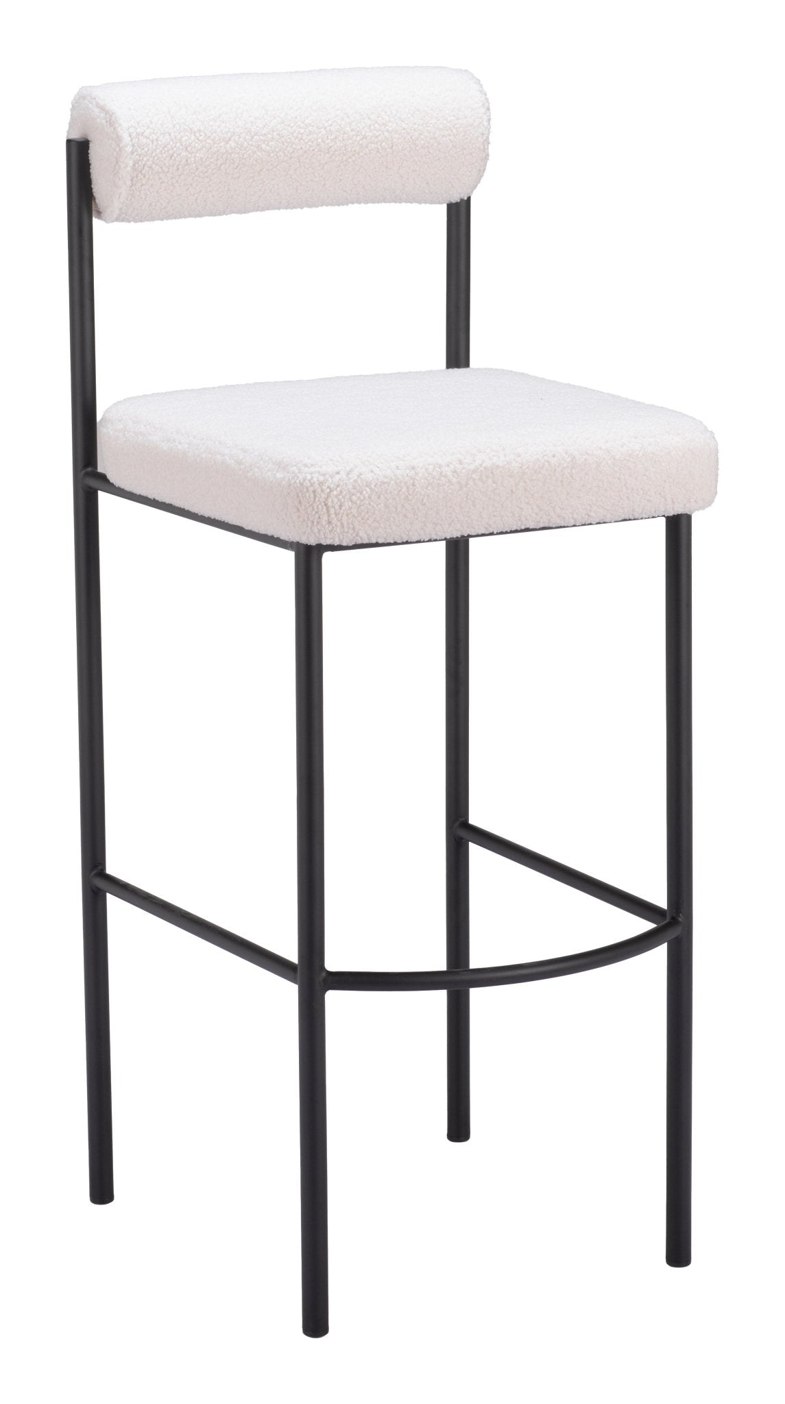 Livorno Barstool (Set of 2) Ivory - Cozy Roots Decor