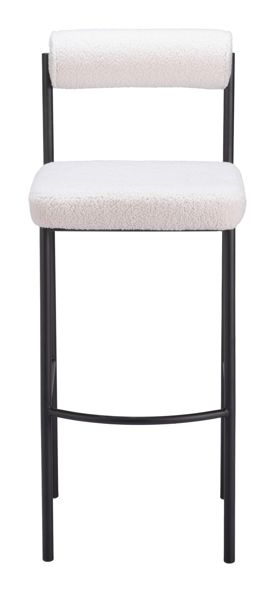Livorno Barstool (Set of 2) Ivory - Cozy Roots Decor